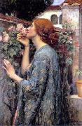 John William Waterhouse The Soul of the Rose or My Sweet Rose oil painting reproduction